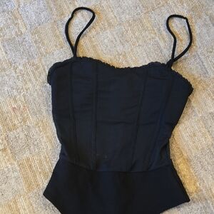 Elegant Black Women's Top